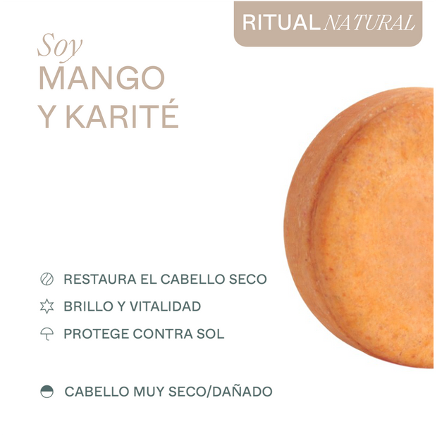 SHAMPOO de mango y karité (150gr)