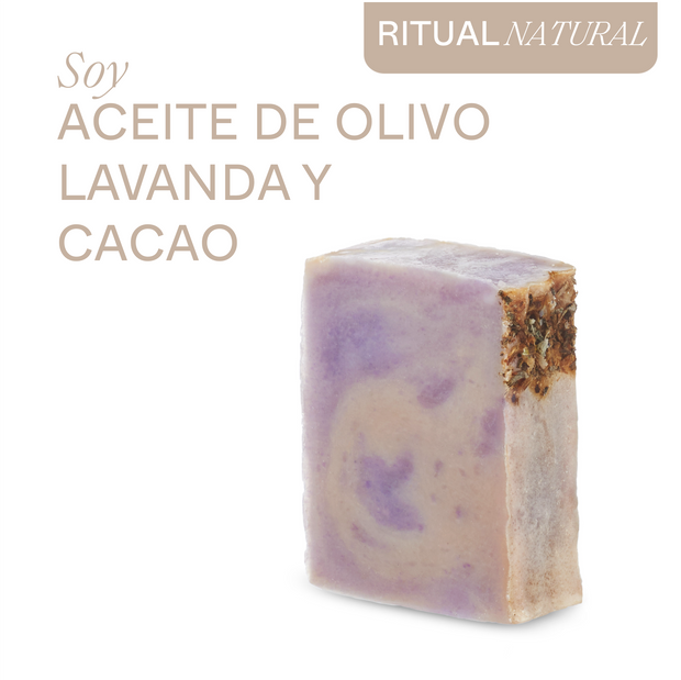 Jabón de cuerpo lavanda-