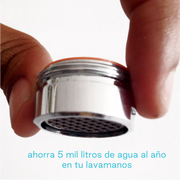 Ahorrador de agua para lavamanos